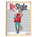 Mrežový zápisník A5 32k STRIGO Fashion