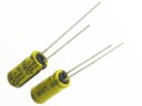KONDENZÁTOR 10uF / 50V 5x11 NÍZKY ESR - ULTRA DLHÁ ŽIVOT - SAMYOUNG - 10 KS