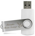 USB kľúč Pendrive 1 GB s gravírovaním pre svätý krst.