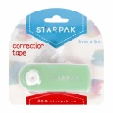 KOREKČNÁ PÁSKA PÁSKA 5mmx6m S KRYTOM PASTEL MINT