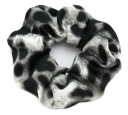 FROTKA gumička do vlasov WRAPPER LEOPHER SILK BLACK