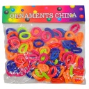 50512 MINI HAIR PNEU FAREBNÉ GUMY 100 KS