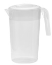 Džbán s vrchnákom a uškom 2 L Plast Team