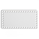 biely základný košík dno 13x25cm HDF obdĺžnik
