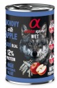 ALPHA SPIRIT Mokré krmivo pre dospelých psov ANCHOIS S JABLKOM 400g