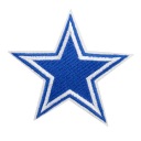 Nažehľovacia termo náplasť Blue Star Star