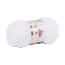 100g Dolphin Baby biela polyesterová priadza 301