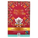 Čierny čaj Vianoce na Cejlóne - English Tea Shop - 20 ks.