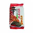 Chipsy z morských rias Nori s príchuťou kimchi 4g Kwangcheon