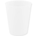 OPÄTOVNE POUŽITEĽNÝ plastový pohár BIELY opakovane použiteľný pohár 250 ml