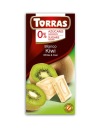 Torras biela čokoláda bez cukru s kiwi 75 g