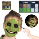 FARBY MINECRAFT FACE PAINT SVIETI V TEMNOM MAĽOVANÍ