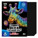 Technický blok A3 čierny, 10 kariet 170g/m2 ASTRA