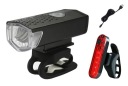 BIKE SVETLÁ USB dobíjacie LED osvetlenie pre BICYKLE