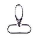 Karabínový popruh na kabelku SILVER 32 mm 2531