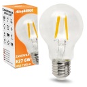 E27 Filament A60 LED žiarovka 6W Neutral 4500K