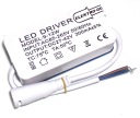 Napájanie LED ovládača 9w- 12w 9-12w 300mA 27-42v pre panely