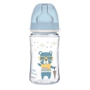 CANPOL Široká antikoliková fľaša 240 ml EasyStart