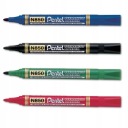 4x Pentel N850 Permanent Marker Okrúhle popisovače