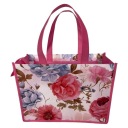 Nákupná taška 13L 34x25x15 zips Roses 1 ks