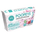 Poopeys Vlhčené obrúsky panthenol aloe 97% voda vodné obrúsky 72 kusov