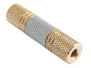 JACK konektor 3,5mm 3P TRS stereo zásuvka-zásuvka HQ ​​VITALCO