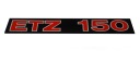 NÁLEPKA BOČNEJ ČAPINY MZ ETZ 150