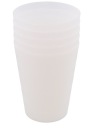OPAKOVATEĽNÉ PLASTOVÉ POHÁRE 5 ks 300 ml