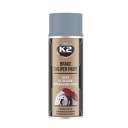 K2 BRZDOVÝ STRMEN FARBA STRIEBORNÁ 400ml