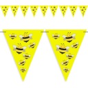 BANNER žltá PAPIEROVÁ VČELA vlajky 360cm