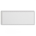biely základný košík dno 22x52cm HDF obdĺžnik