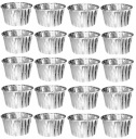 MUFFIN LINERS formičky na košíčky DECORATIONS narodeninové SILVER 20 ks