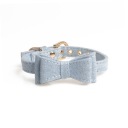 Modrý golier Jeans S 32 cm