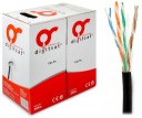 UTP kábel Vonkajší Gelized Earth Twisted Pair k RJ45 CU Medený PE gél 5 m