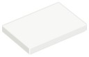LEGO TILE 26603 2x3 biela NOVINKA (1g)