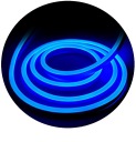 NEON Mono 12V LED pásik na metre 5/12mm MODRÁ