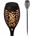 Solar Lamp Led Torch efekt ohňa plameňa