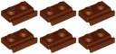 LEGO 32028 GUIDE 1x2 hnedá NOVINKA (5g) 6 ks.