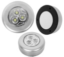 3x LED SAMOLEPIACA DOTYKOVÁ LAMPA NA BATÉRIU