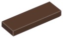 LEGO TILE 63864 TILE 1x3 hnedá tmavá NOVINKA (1g)