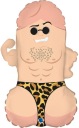 FÓLIOVÝ BALÓN MR DICK PENIS DÁMSKY PENIS 35CM