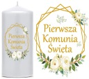 SPIEŠNA SVIEČKA DEC10 - dekorácia na stôl, hostie, sviečka na recepciu