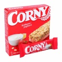 CORNY Jahodová jogurtová energetická tyčinka 6 kusov