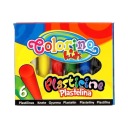 PLASTICINA 6 FAREB COLORINO 13871
