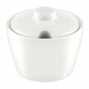 KUBIKO CUKOR Fala 200ML PORCELÁN AMBITION okrúhly s otvorom na lyžičku