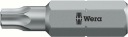 1/4 BIT PRE ZÁSUVNÉ SKRUTKY TORX 30x25mm WERA TENSILE-HARD DIN3126C 6.3