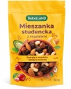 Bakalland študentský mix s mandľami 100g, kešu, lieskové oriešky, hrozienka