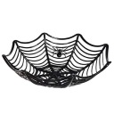 CANDY BOWL pavučina SPIDER čierny HALLOWEEN