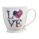 Porcelánový hrnček 480ml VEĽKÝ Ambition LOVE srdce Valentín 512
