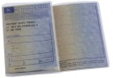 Obal na osvedčenie o evidencii, trojdielny, priechodný
